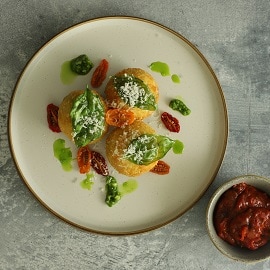 Arancini di Riso - Bianco rosso verde